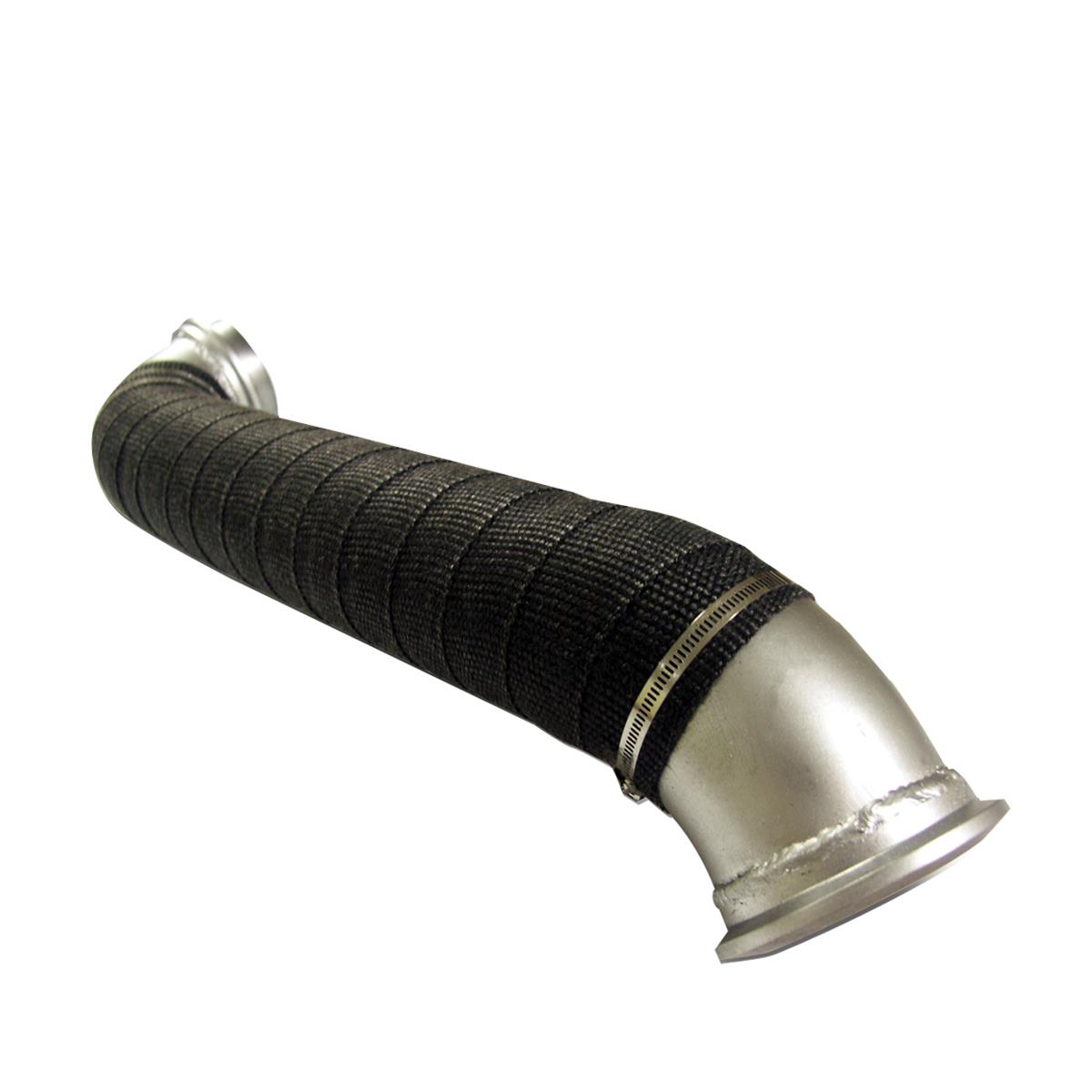 Diamond Eye 321056 3 inch Turbo Down Pipe CARB Exempt | 2004.5-2010 GM Silverado/Sierra 2500HD/3500HD 6.6L Duramax