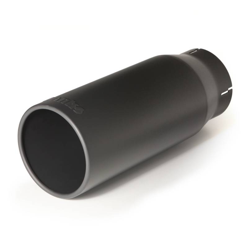Banks 52931 4 inch Straight-Cut Black Exhaust Tip | Universal