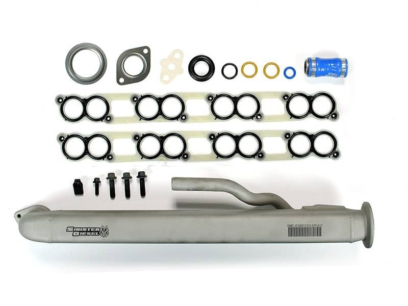 Sinister SD-EGRC-6.0-04-IK Upgraded EGR Cooler Kit | 2004-2007 Ford F250/F350 6.0L Powerstroke