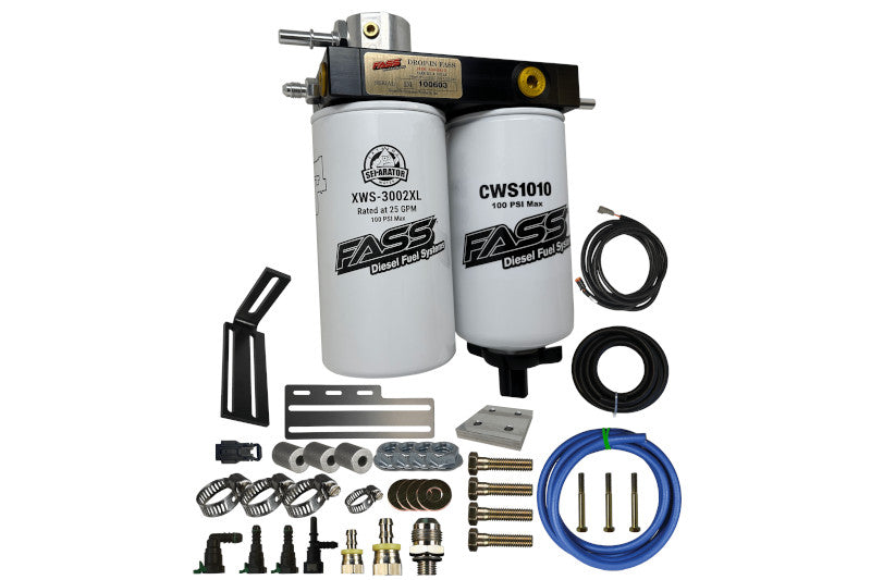 FASS DIFSRAM1001 Drop-In Series Diesel Fuel System | 2010-2018 RAM 2500/3500 6.7L Cummins