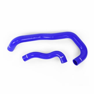 Mishimoto MMHOSE-F2D-05TBL Twin I-Beam Chassis Blue Silicone Coolant Hose Kit | 2005-2007 Ford F250/F350 6.0L Powerstroke