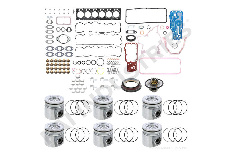 Industrial PAI-CUPISB631-076 PAI Engine Overhaul Kit w/STD Pistons | 2007.5-2018 Dodge RAM 2500/3500 6.7L 24V Cummins
