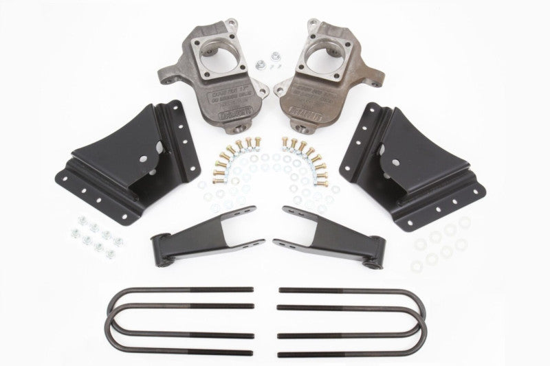McGaughys 33075 2/3-5 inch Lowering Kit | 2002-2010 GM Silverado/Sierra 3500HD 2WD/4WD