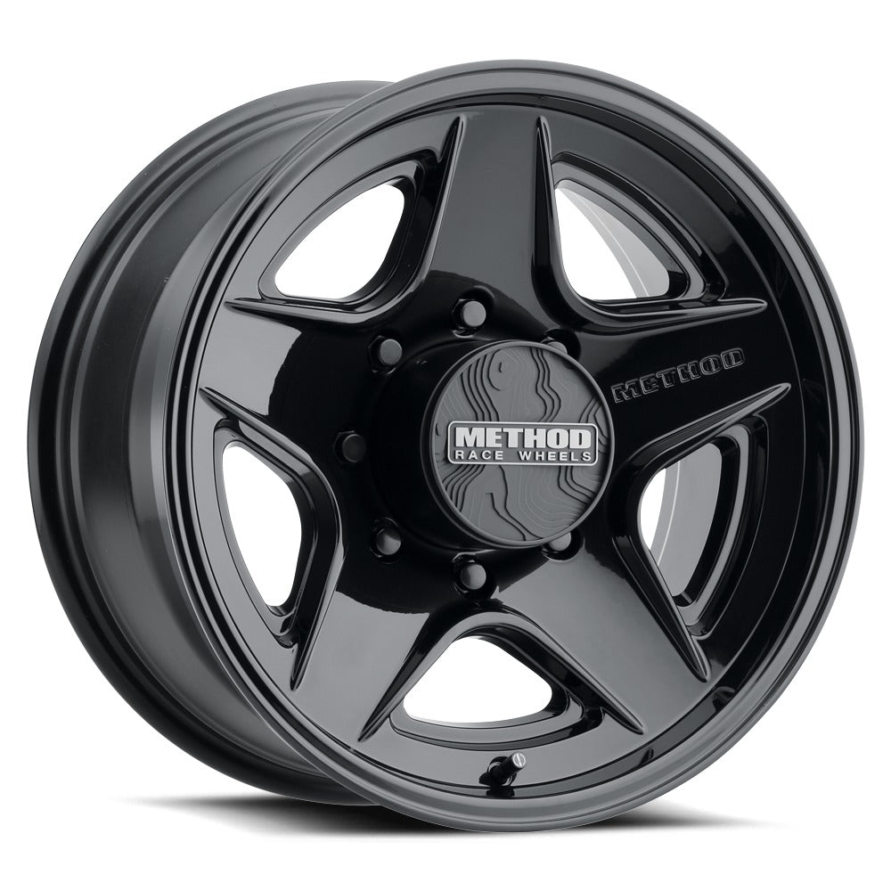 Method MR319890871318 319 Sees 18x9 inch Gloss Black 18mm Offset Wheel | 1994-2024 Ford F250/F350