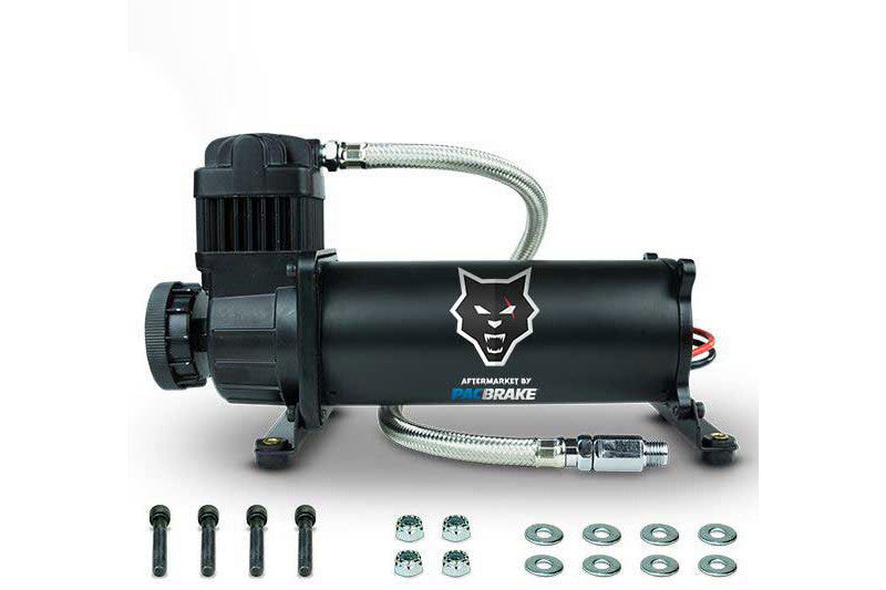 PacBrake HP10300-B Basic 12VDC HP425 Series Air Compressor Matte Black | Universal