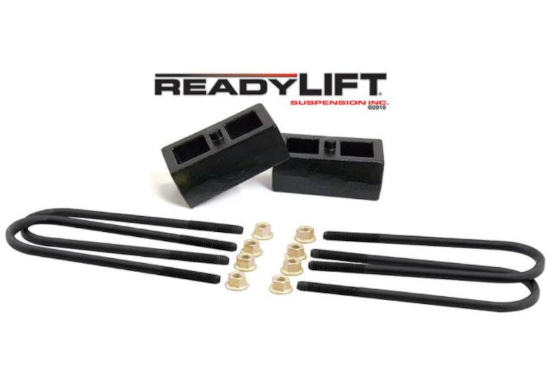 ReadyLift 66-3052 2 inch Rear Block Kit | 2000-2010 GM Silverado/Sierra 2500HD/3500HD