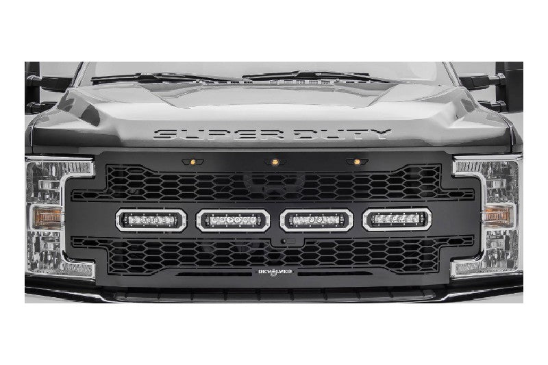 T-Rex 6515631 Laser Web Revolver Grille | 2017-2019 Ford F250/F350