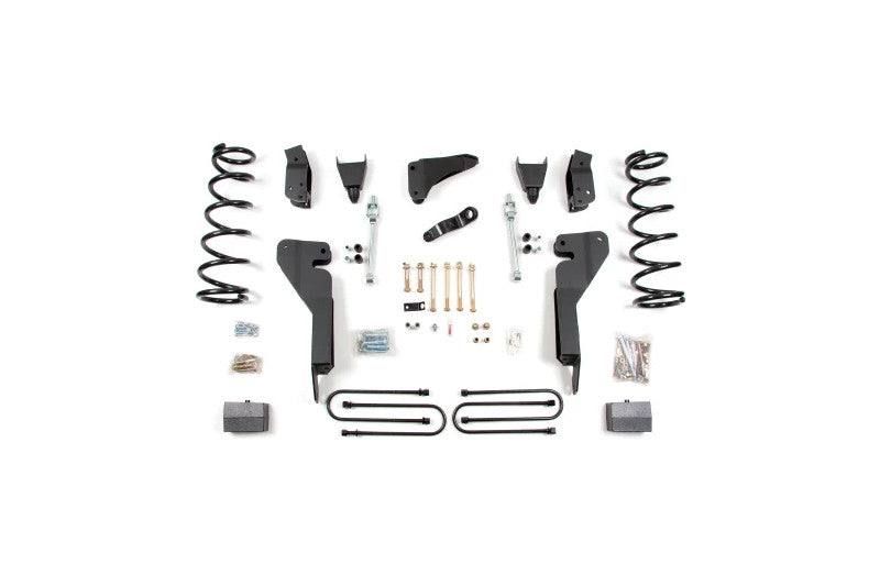 Zone Offroad D134 6 inch Coil Spring Lift Kit - 3.5 inch Rear Axle | 2009-2013 Dodge RAM 2500/3500 6.7L Cummins 4WD