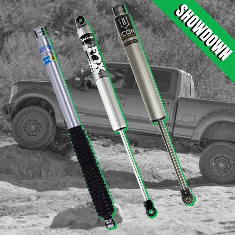 Best Shocks for 2017-2026 Ford F-250 & F-350: Bilstein 5100 vs Fox 2.0 vs ICON