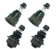 Kryptonite 0110BJPACK Upper & Lower Ball Joints Kit for Stock Control Arms | 2001-2010 GM Silverado/Sierra 2500HD/3500HD
