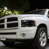 AlphaRex 880569 LUXX Series Alpha Black LED Projector Headlights | 2003-2005 Dodge RAM 2500/3500