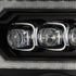 AlphaRex 880564 NOVA Series Black LED Projector Headlights | 2003-2005 Dodge RAM 2500/3500