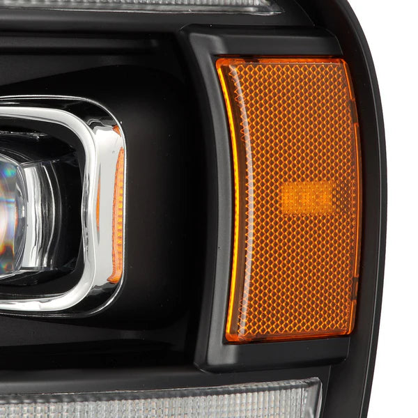 AlphaRex 880564 NOVA Series Black LED Projector Headlights | 2003-2005 Dodge RAM 2500/3500
