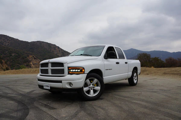 AlphaRex 880565 NOVA Series Chrome LED Projector Headlights | 2003-2005 Dodge RAM 2500/3500