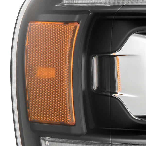 AlphaRex 880570 PRO Series Black Halogen Projector Headlights | 2003-2005 Dodge RAM 2500/3500