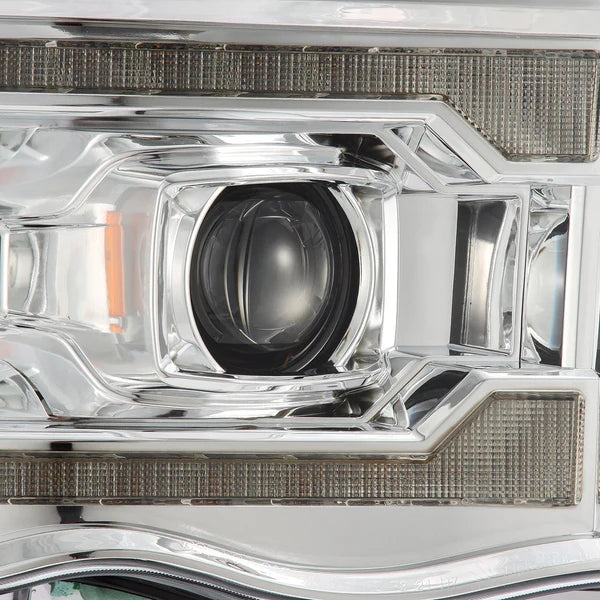 AlphaRex 880571 PRO Series Chrome Halogen Projector Headlights | 2003-2005 Dodge RAM 2500/3500