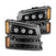 AlphaRex 880254 NOVA Series Alpha-Black LED Projector Headlights | 2003-2006 GM Chevrolet Silverado 2500HD/3500HD