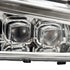 AlphaRex 880255 NOVA Series Chrome LED Projector Headlights | 2003-2006 GM Chevrolet Silverado 2500HD/3500HD