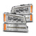 AlphaRex 880255 NOVA Series Chrome LED Projector Headlights | 2003-2006 GM Chevrolet Silverado 2500HD/3500HD