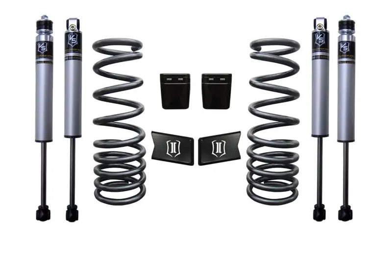 ICON K212501 2.5 inch Stage 1 Suspension System | 2003-2012 Dodge RAM 2500/3500 5.9L/6.7L Cummins 4WD