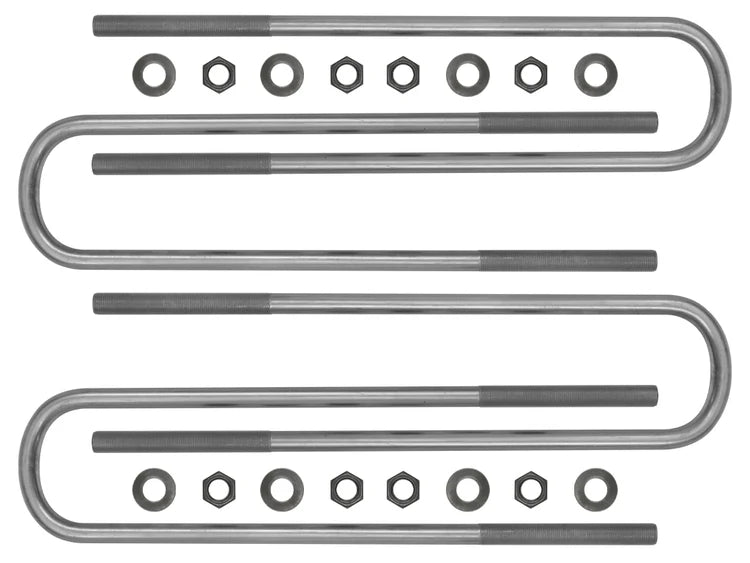 ICON 67002 17" Rear U-Bolt Kit | 2011-2026 Ford F250/F350 Super Duty 4WD/2WD SRW