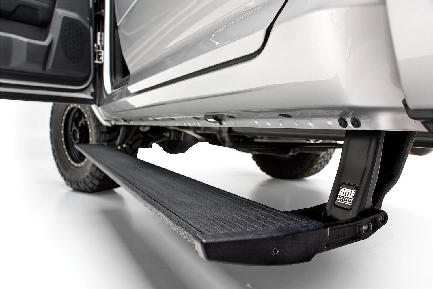 AMP Research 76255-01A PowerStep Running Boards | 2024-2025 GM Silverado/Sierra 2500HD/3500HD