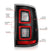 ANZO 311273 Black Clear Lens Full LED Tail Lights | 2009-2018 Dodge RAM 2500/3500 6.7L Cummins