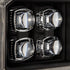AlphaRex 880319 NOVA Series Black LED Projector Headlights | 2005-2007 Ford F250/F350