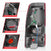 ANZO 311007 Chrome Red Classic LED Tail Lights | 2003-2007 GM Chevrolet Silverado 2500HD/3500HD