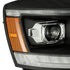 AlphaRex 880535 LUXX Black LED Headlights | 2006-2009 Dodge RAM 2500/3500