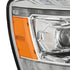 AlphaRex 880531 PRO Halogen Chrome Headlights | 2006-2008 Dodge RAM 1500/2500/3500