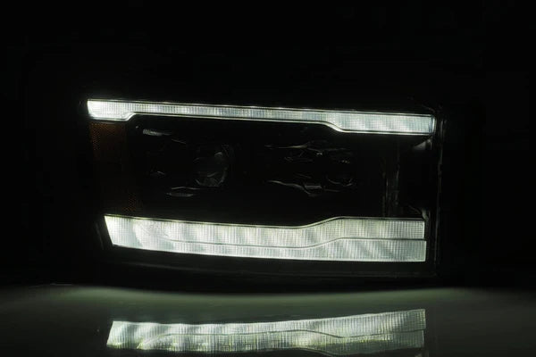AlphaRex 880531 PRO Halogen Chrome Headlights | 2006-2008 Dodge RAM 1500/2500/3500