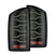 AlphaRex 641050 LUXX Series Alpha Black LED Tail Lights | 2007-2009 Dodge RAM 2500/3500