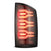 AlphaRex 641040 LUXX Series Black LED Tail Lights | 2007-2009 Dodge RAM 2500/3500