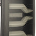AlphaRex 641040 LUXX Series Black LED Tail Lights | 2007-2009 Dodge RAM 2500/3500