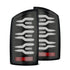 AlphaRex 641040 LUXX Series Black LED Tail Lights | 2007-2009 Dodge RAM 2500/3500
