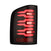 AlphaRex 620090 LUXX Series Alpha Black LED Tail Lights | 2007-2014 GM Chevrolet Silverado 2500HD/3500HD