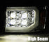 AlphaRex 880607 NOVA Series Chrome LED Headlights | 2007-2014 GM/GMC Sierra 2500HD/3500HD