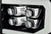 AlphaRex 880608 NOVA Series Jet Black LED Headlights | 2007-2014 GM/GMC Sierra 2500HD/3500HD