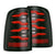 AlphaRex 640001 LUXX Series Black/Red LED Tail Lights | 2010-2018 RAM 2500/3500