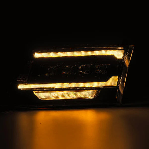 AlphaRex 880557 MK II NOVA Series Alpha Black LED Projector Headlights | 2010-2018 Dodge RAM 2500/3500