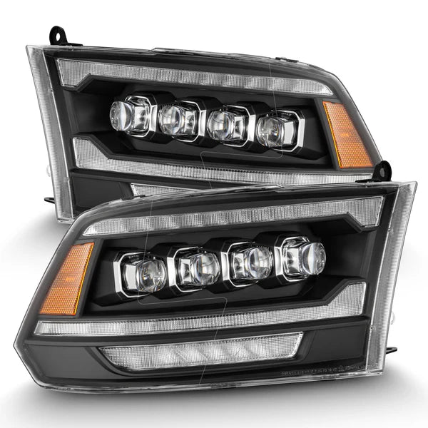 AlphaRex 880555 MK II NOVA Series Black LED Projector Headlights | 2010-2018 Dodge RAM 2500/3500
