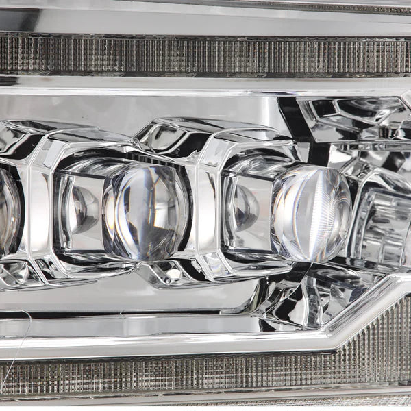 AlphaRex 880556 MK II NOVA Series Chrome LED Projector Headlights | 2010-2018 RAM 2500/3500