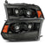 AlphaRex 880542 Gen 2 PRO Halogen Alpha Black Headlights | 2009-2018 Dodge RAM 2500/3500