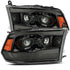 AlphaRex 880542 Gen 2 PRO Halogen Alpha Black Headlights | 2009-2018 Dodge RAM 2500/3500