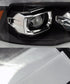 AlphaRex 880597 PRO Series Black Halogen Headlights | 2009-2018 Dodge RAM 1500/2500HD/3500HD