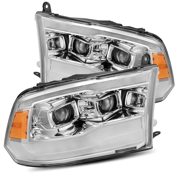 AlphaRex 880598 PRO Series Chrome Halogen Headlights | 2009-2018 Dodge RAM 2500/3500