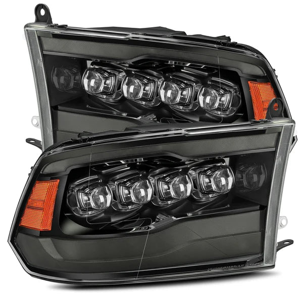 AlphaRex 880541 NOVA Alpha Black LED Headlights | 2009-2018 Dodge RAM 2500HD/3500HD