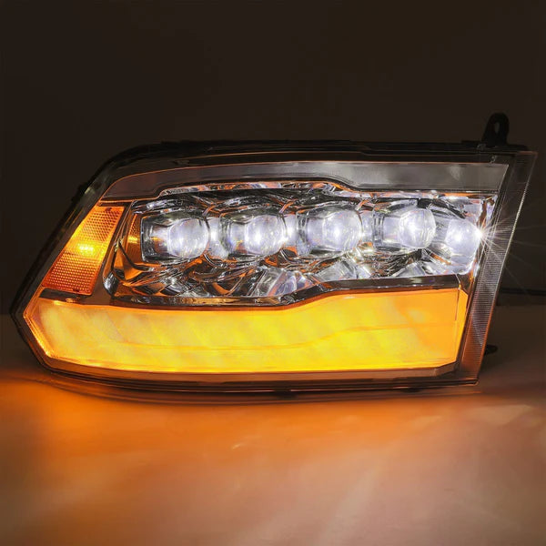 AlphaRex 880591 NOVA Series Chrome LED Headlights | 2009-2018 Dodge RAM 2500HD/3500HD