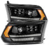 AlphaRex 880524 PRO Halogen HD Look Alpha Black Headlights | 2010-2018 Dodge RAM 2500/3500